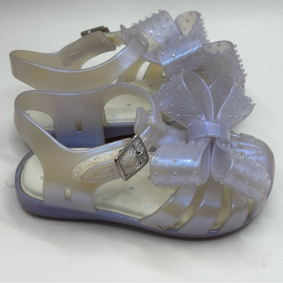 Mini Melissa Jelly Bow Sandal SZ 6 - Picture 1 of 6